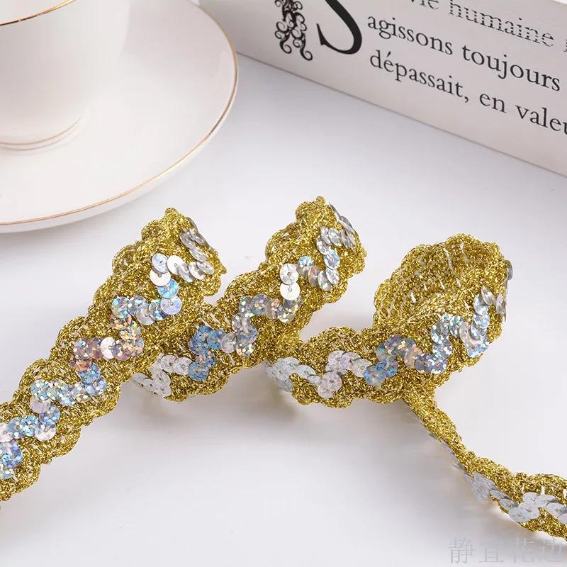 Wavy Sequin Lace 2Cm Stage Costume Hat Accessories Application Scenario