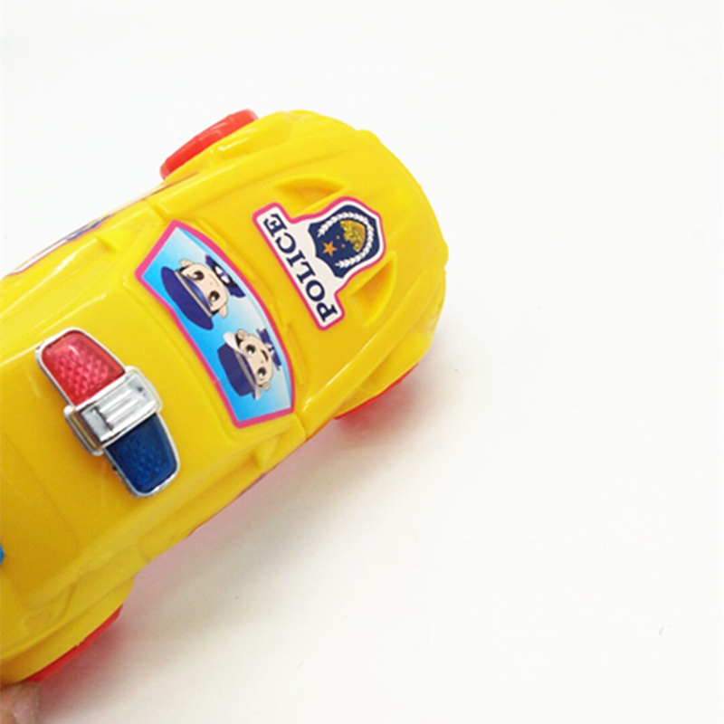 Toy models of police cars with drawstrings, toy cars, children's drawstring toys Specification image