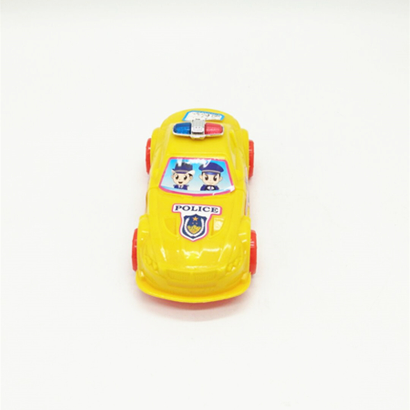 Toy models of police cars with drawstrings, toy cars, children's drawstring toys