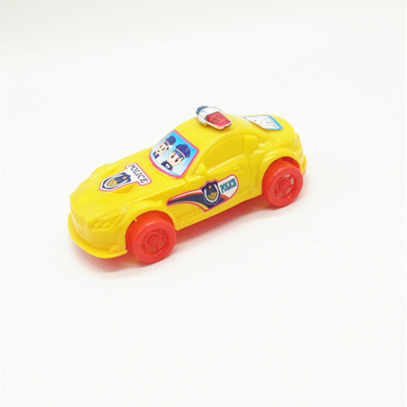 Toy models of police cars with drawstrings, toy cars, children's drawstring toys details Picture