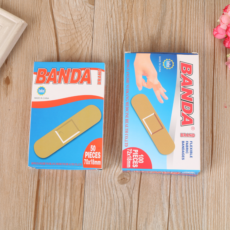 Manufacturers direct 50 pieces of non-woven wound paste OK tension hemostatic bandage thumbnail