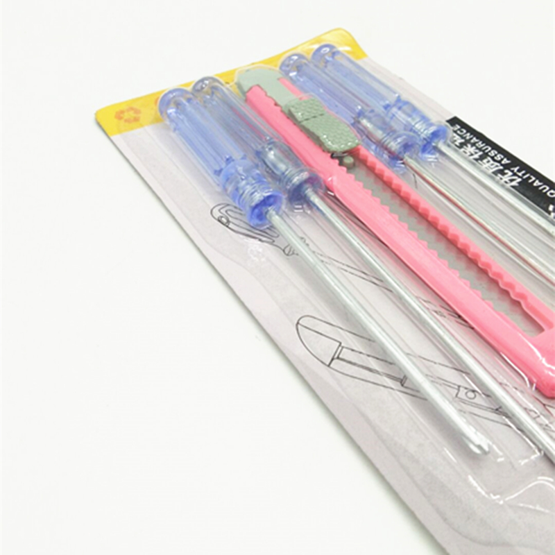 Tweezers + utility knife 5-in-one spring utility knife wallpaper paper cutter Specification image