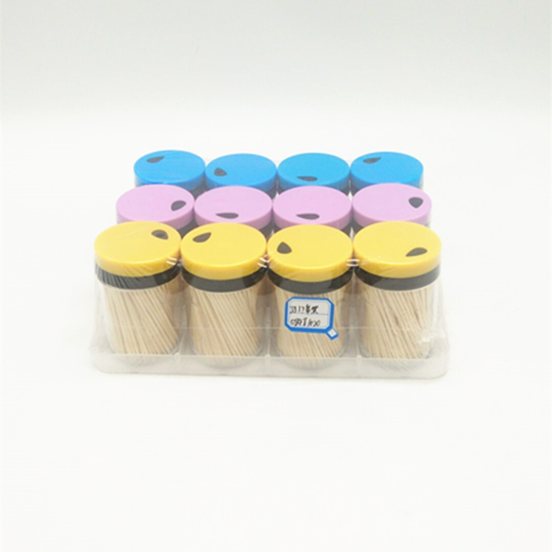 8817 Apple Toothpicks, eco-friendly bamboo toothpicks, double-headed, fine-tipped, disposable toothpicks for home use and restaurants