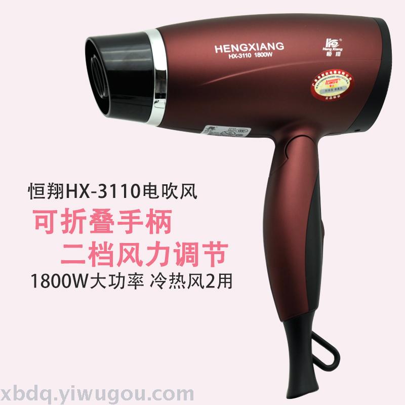Hengxiang HX3110 hair dryer high-power hair dryer blowing air duct hot and cold air hair dryer