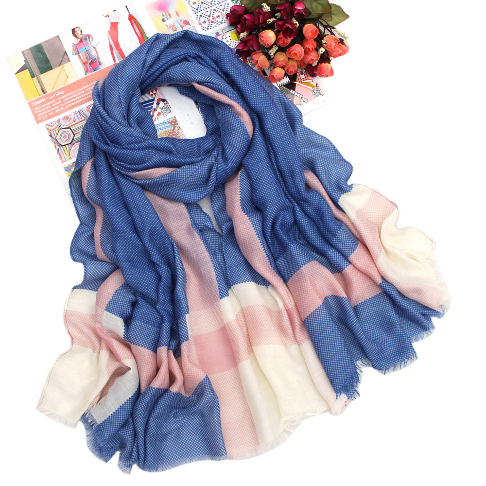 New scarf style border idea cashmere printed scarf for women