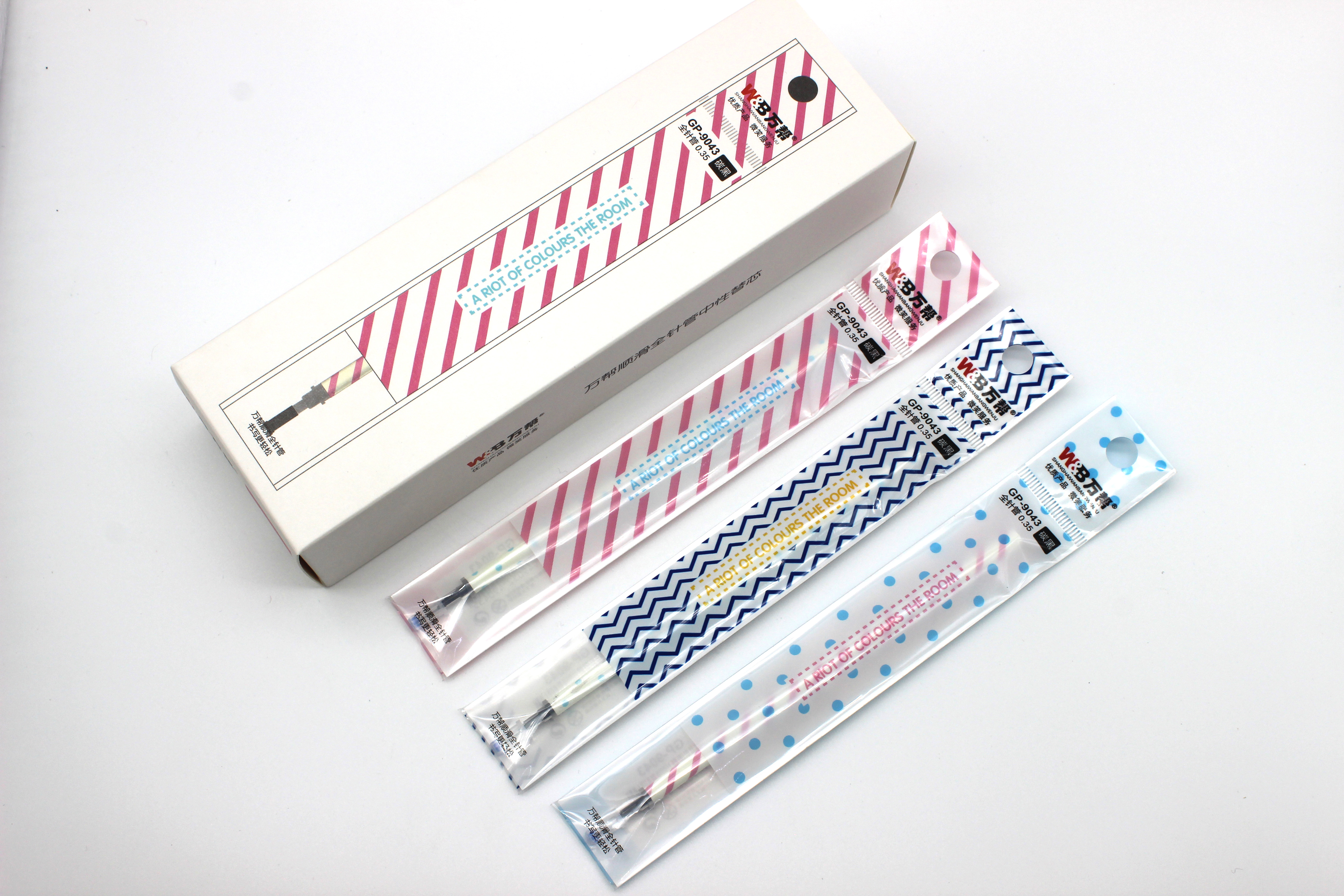 Wanbang GP-9043 Student Cartoon Gel Pen Refill Refill Pen Refill details Picture