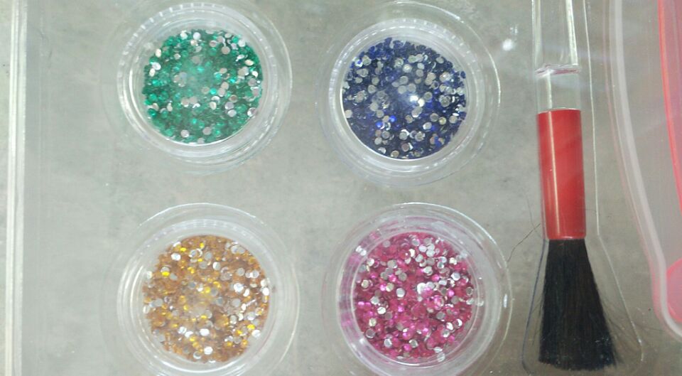 Nail art set, nail stickers, nail drying, nail stickers, glitter Application Scenario