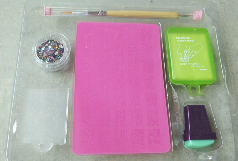 Nail art set, nail art patches, patch pens details Picture