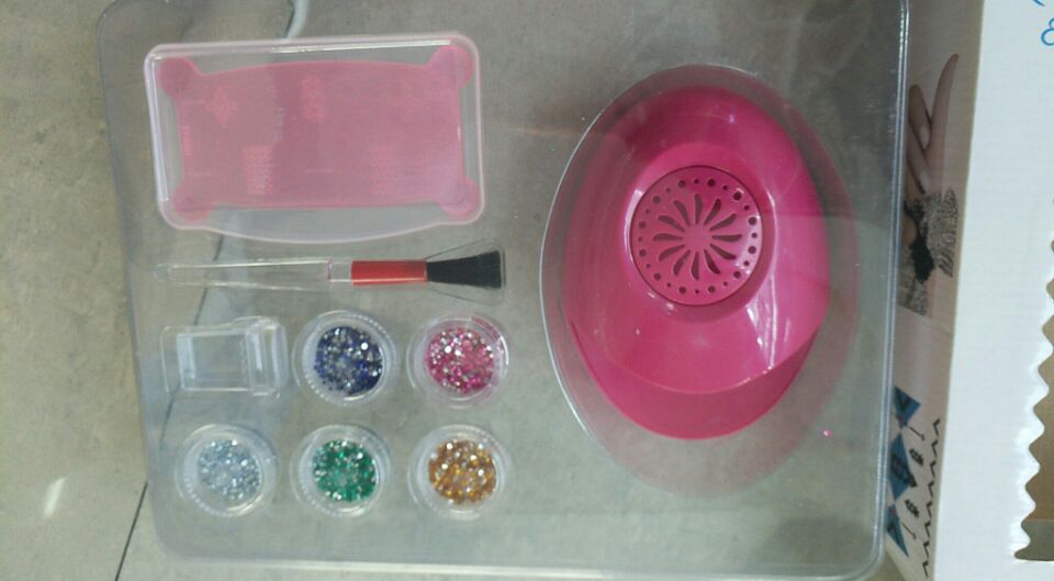 Nail art set, nail stickers, nail drying, nail stickers, glitter Specification image