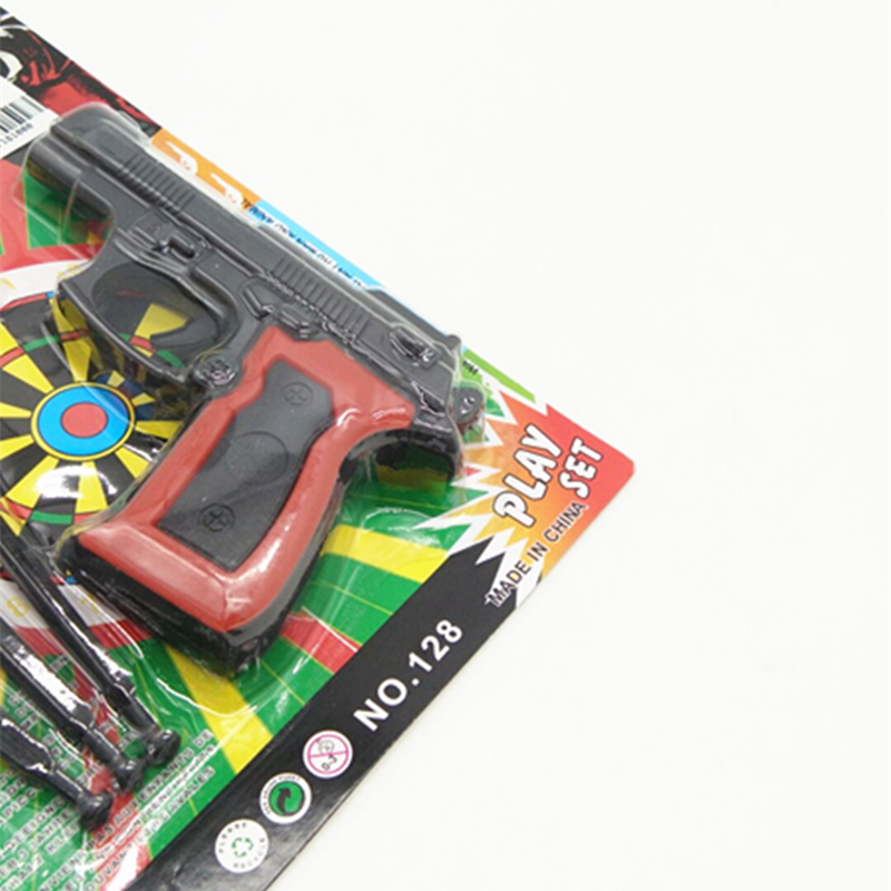 128新款创意儿童玩具 卡枪玩具 可发射软子弹手枪玩具细节图