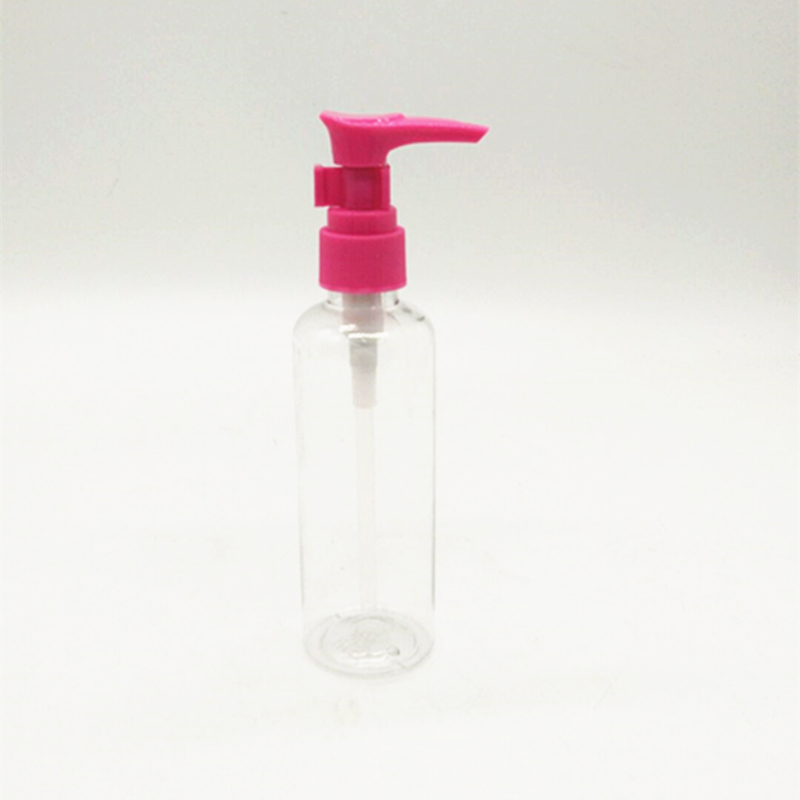 100ml white pressure bottle, press bottle, makeup bottle, press face cream portioning bottle details Picture