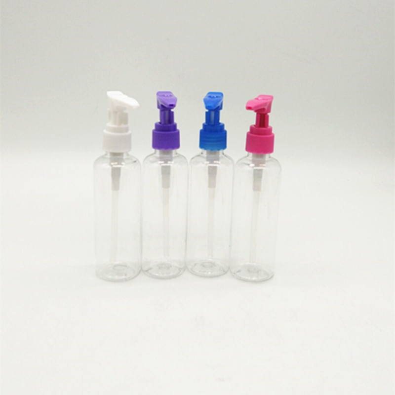 100ml white pressure bottle, press bottle, makeup bottle, press face cream portioning bottle
