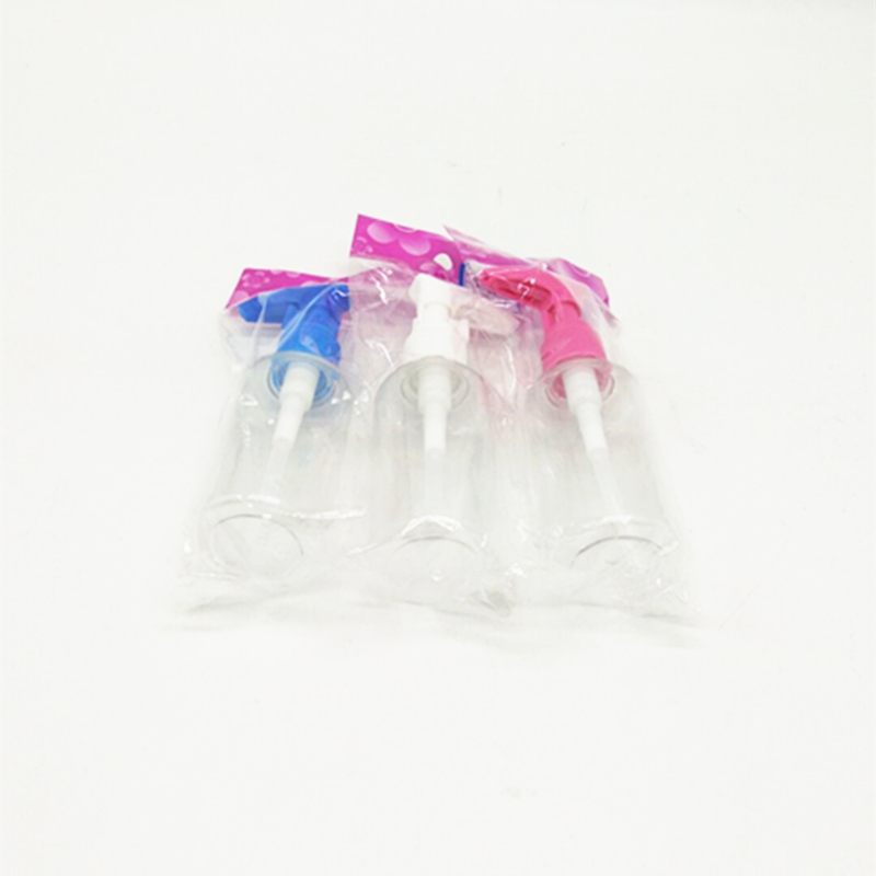 75ml white pressure bottle, press bottle, makeup bottle, press face cream portioning bottle