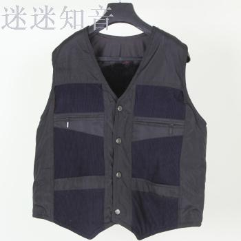 男款冬季户外钓鱼背心 保暖防寒一体马甲 新款上市