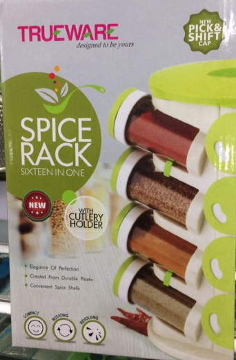 绿色调味罐 创意调味罐 SPICE RACK TV电视购物