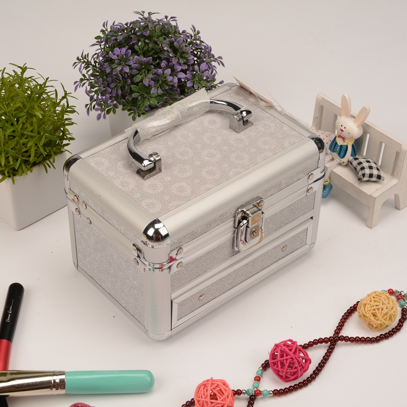 Guanyu Mini aluminum portable jewelry box portable multifunctional jewelry box customization