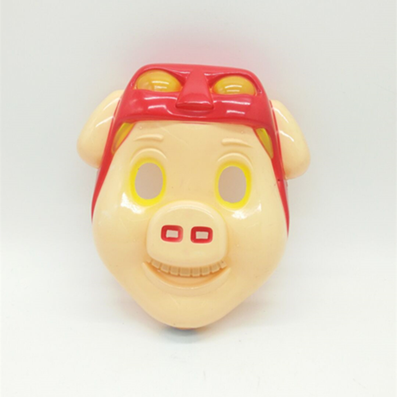 创意可爱猪猪侠面具 万圣节 六一节日面具 儿童面具