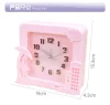 New fashionable cartoon clock, creative student bedside alarm clock, direct sales from a fashionable manufacturer details Picture