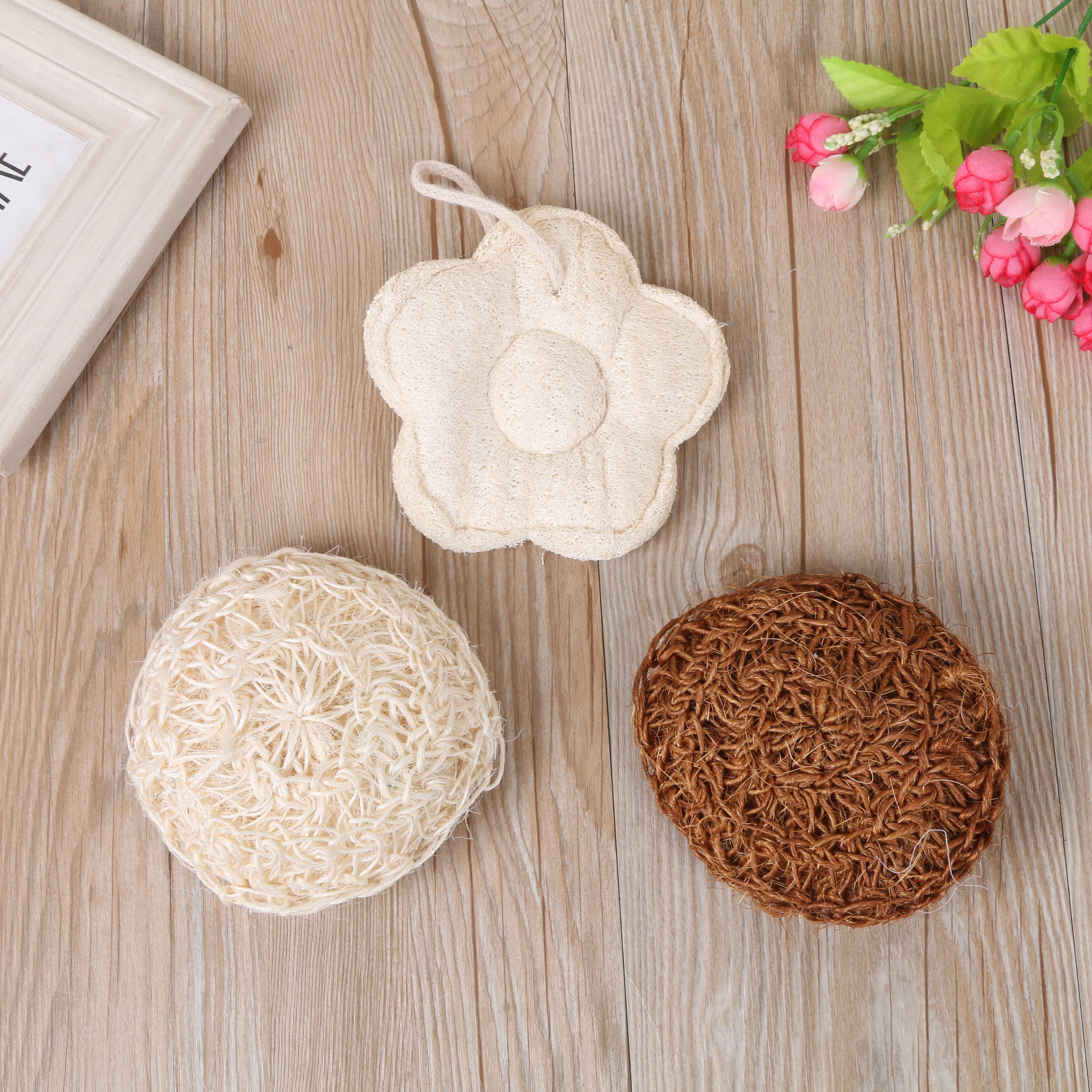 沐浴花沐浴球浴擦浴刷洗澡搓澡巾浴室家用手工麻球麻块剑麻块