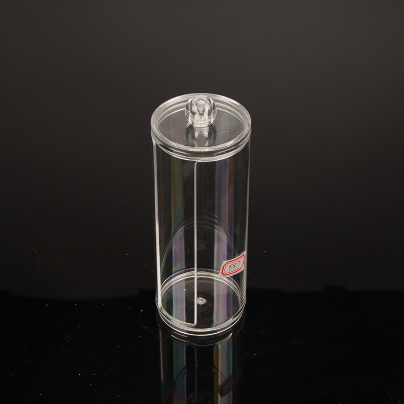 Guanyu transparent acrylic cotton make-up storage box with top grade dustproof make-up box in stock