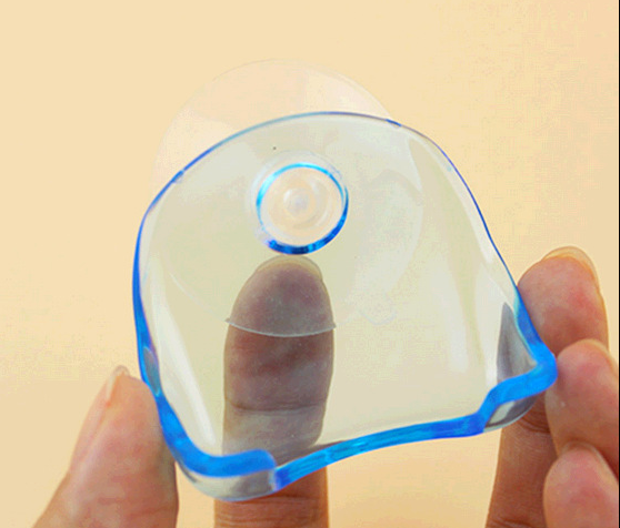 Japan KM1180 suction shaver holder plastic manual shaver shaver holder bathroom storage full figure