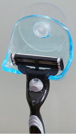 Japan KM1180 suction shaver holder plastic manual shaver shaver holder bathroom storage Specification drawing
