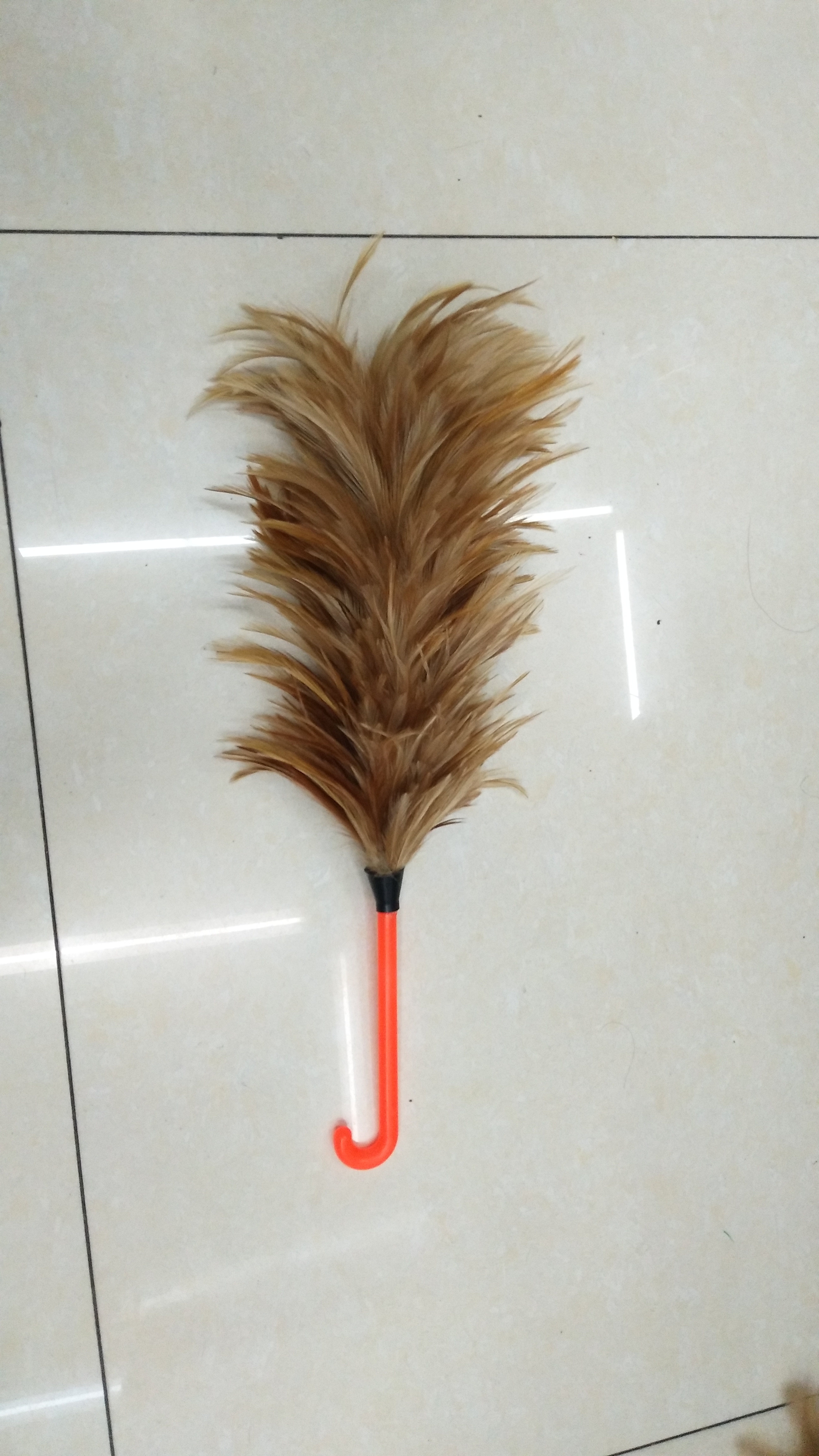 Manufacturers Direct Sales Of Feather Duster Small Bend Hook Hair Dust Duster Can Be Made Decorations
