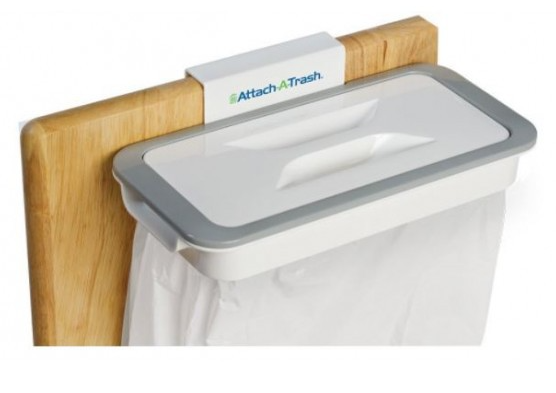 TV新款可悬挂式抽屉垃圾桶attach-a-trash细节图