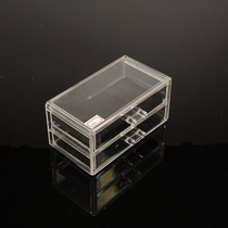 Drawer type cosmetic drawer with desktop drawer plastic dressing drawer acrylic drawer type storage box