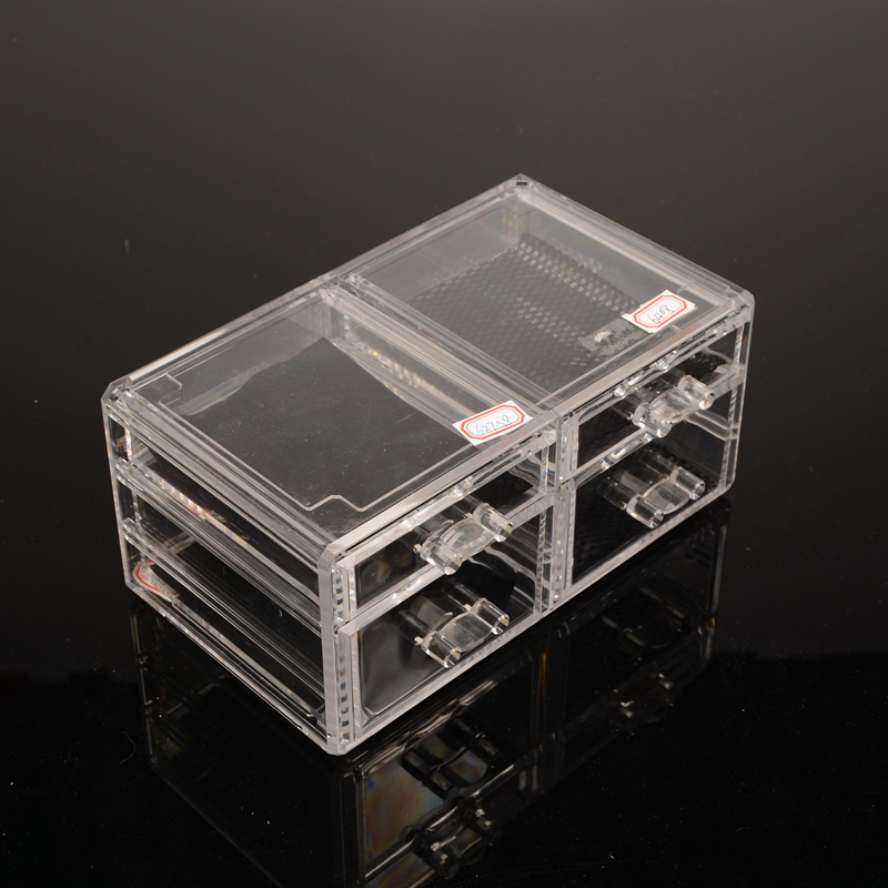 Transparent cosmetics storage box Acrylic display stand desktop jewelry storage box acrylic storage box