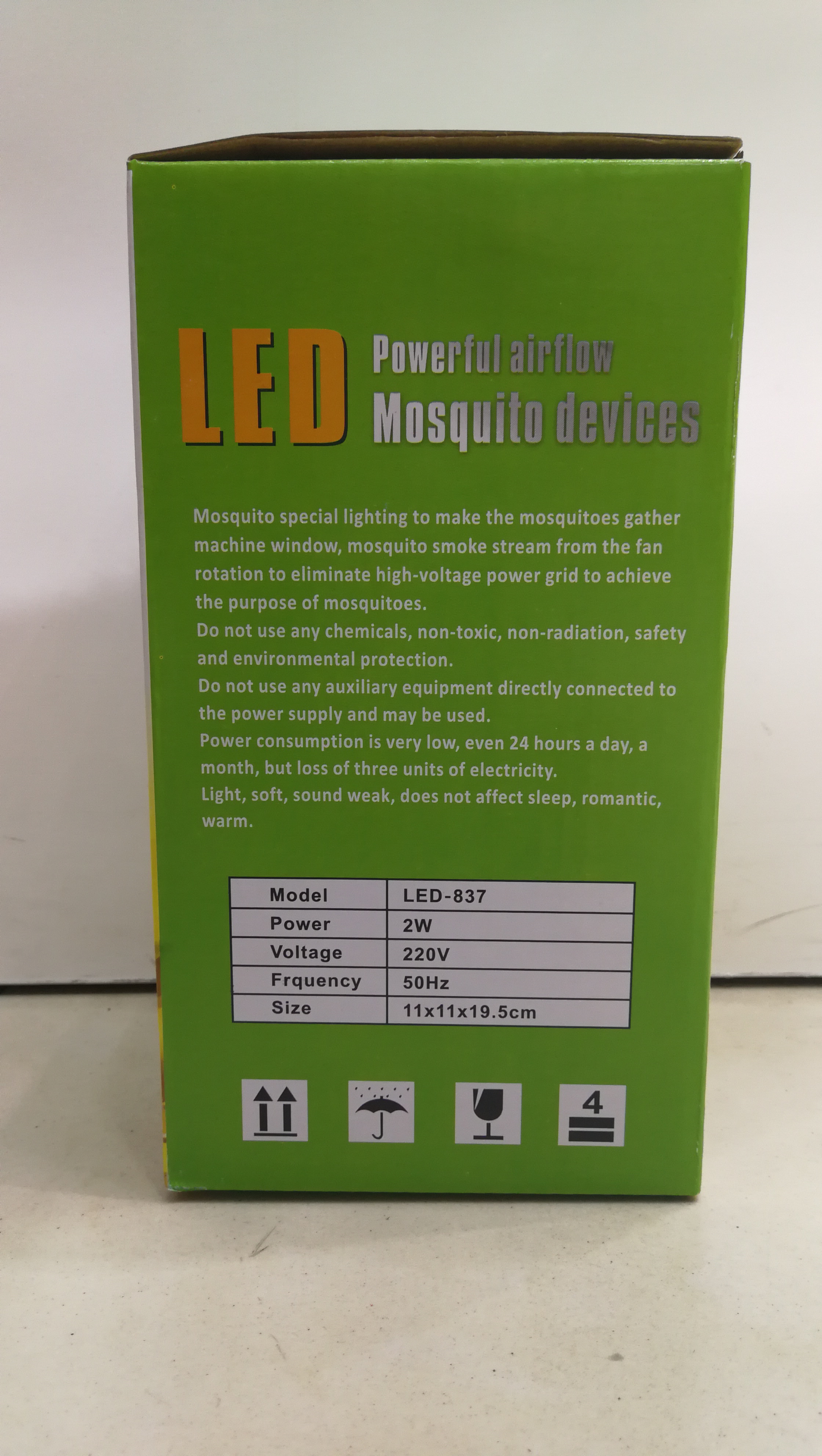 poweful mosquito-killing lamp with smiling face suction is a product for mothers and babies Application Scenario