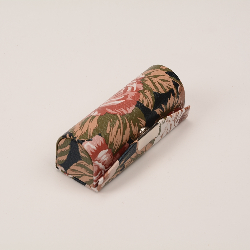 Wholesale Chinese style vintage embroidery printed silk single lipstick box jewelry box lipstick box