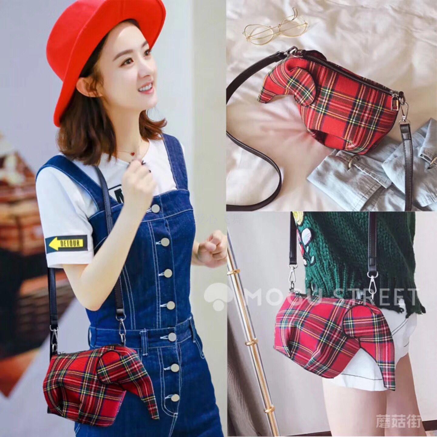 儿童休闲双肩包实物图