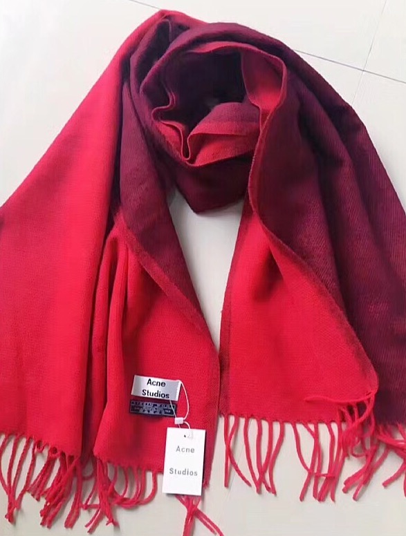 Imitation cashmere scarf two-color scarf tassel scarf shawl thumbnail