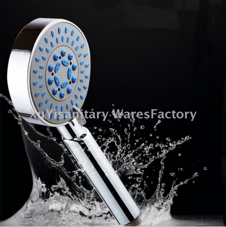 The manufacturer wholesals simple portable shower heads made of brand-new ABS material, with 5 water-friendly modes for rain resistance