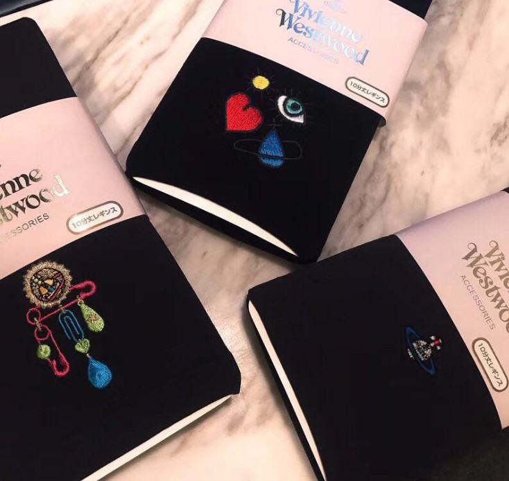 东大门西太后打底袜 刺绣九分裤 西太后美纶打底裤袜