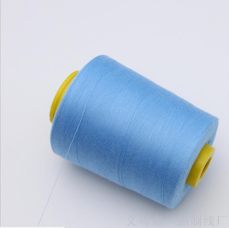Manufacturers Wholesale 402 Polyester Sewing Machine Thread Lock Edge Line High Strength Clothing Line Application Scenario