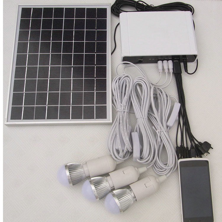 Africa's best-selling 10W solar panel 12V5AH lithium-ion battery power generation system