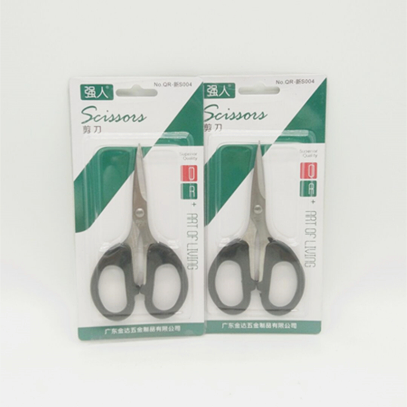004 Strong scissors Stainless steel sharp small scissors household paper-cutting knife scissors