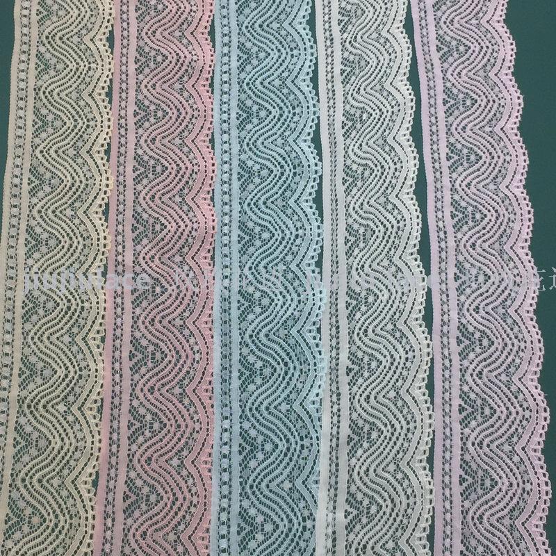E5065 color in-stock small striped decorative lace