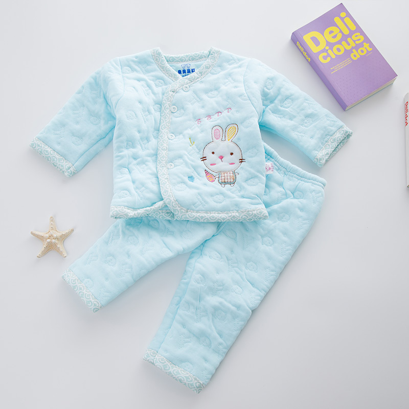 Tong Yin Baby Warm Cotton Underwear Autumn And Winter Set details Picture
