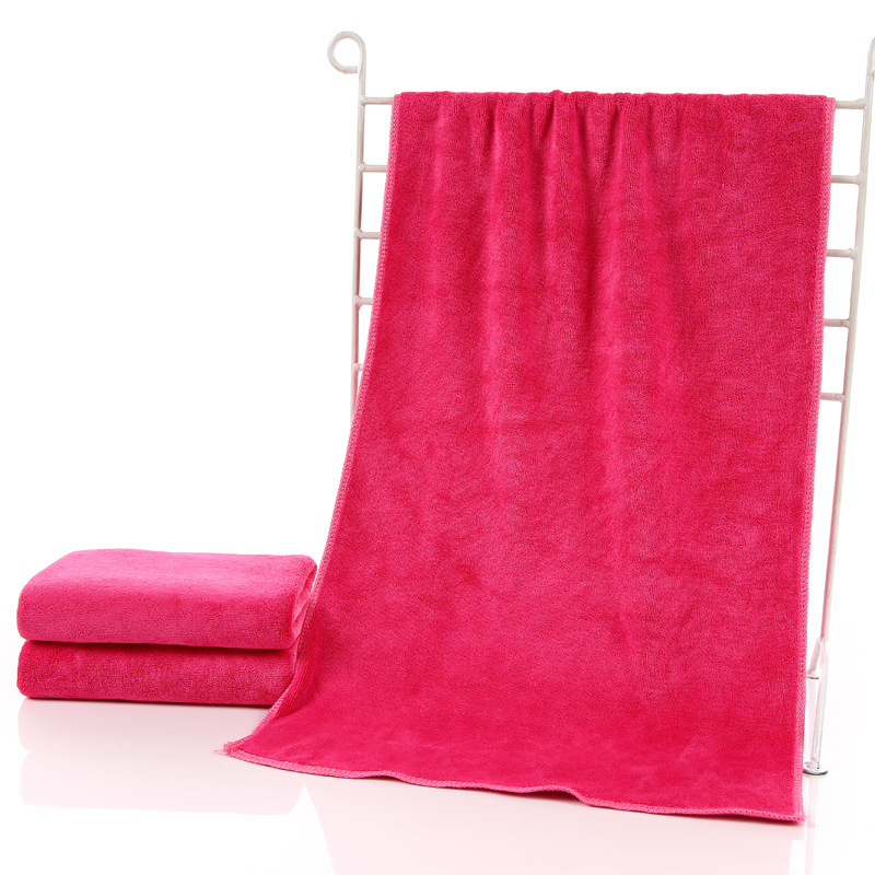Absorbent towel, dry hair towel, super soft, thickened, ultra-fine fiber towel, absorbent dry hair towel, beauty cleansing towel Application Scenario