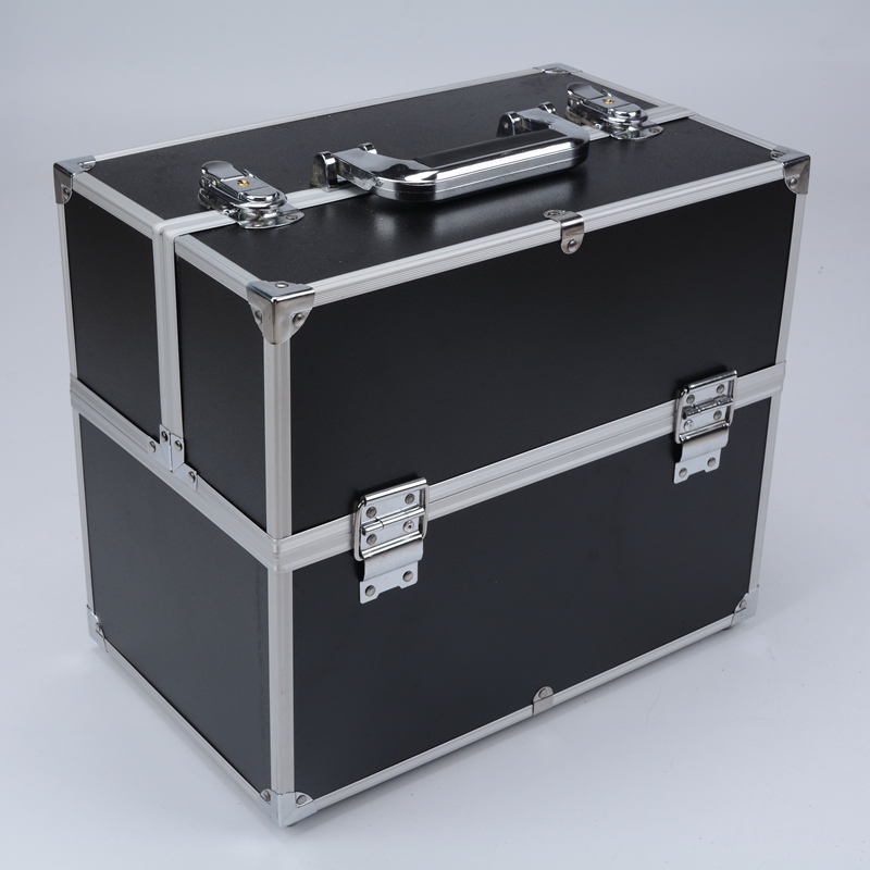 Guanyu's new aluminum portable makeup case, multi-layer manicure kit, double open tattoo kit