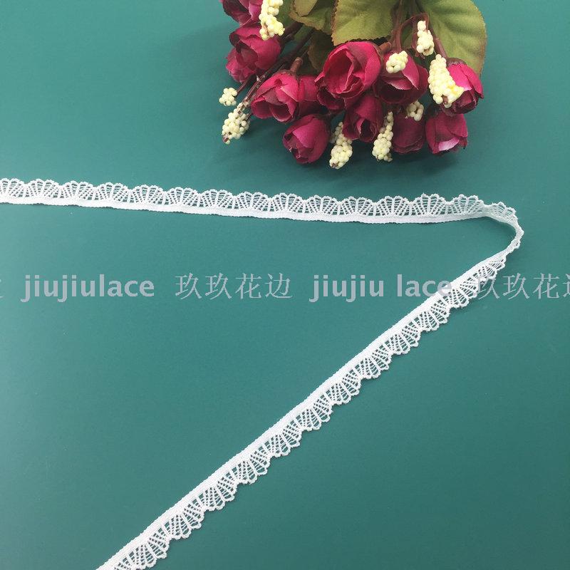 E1174 elastic 1 cm lace trim Application Scenario