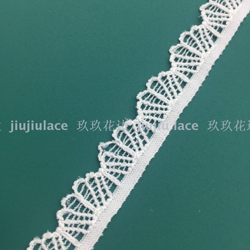 E1174 elastic 1 cm lace trim
