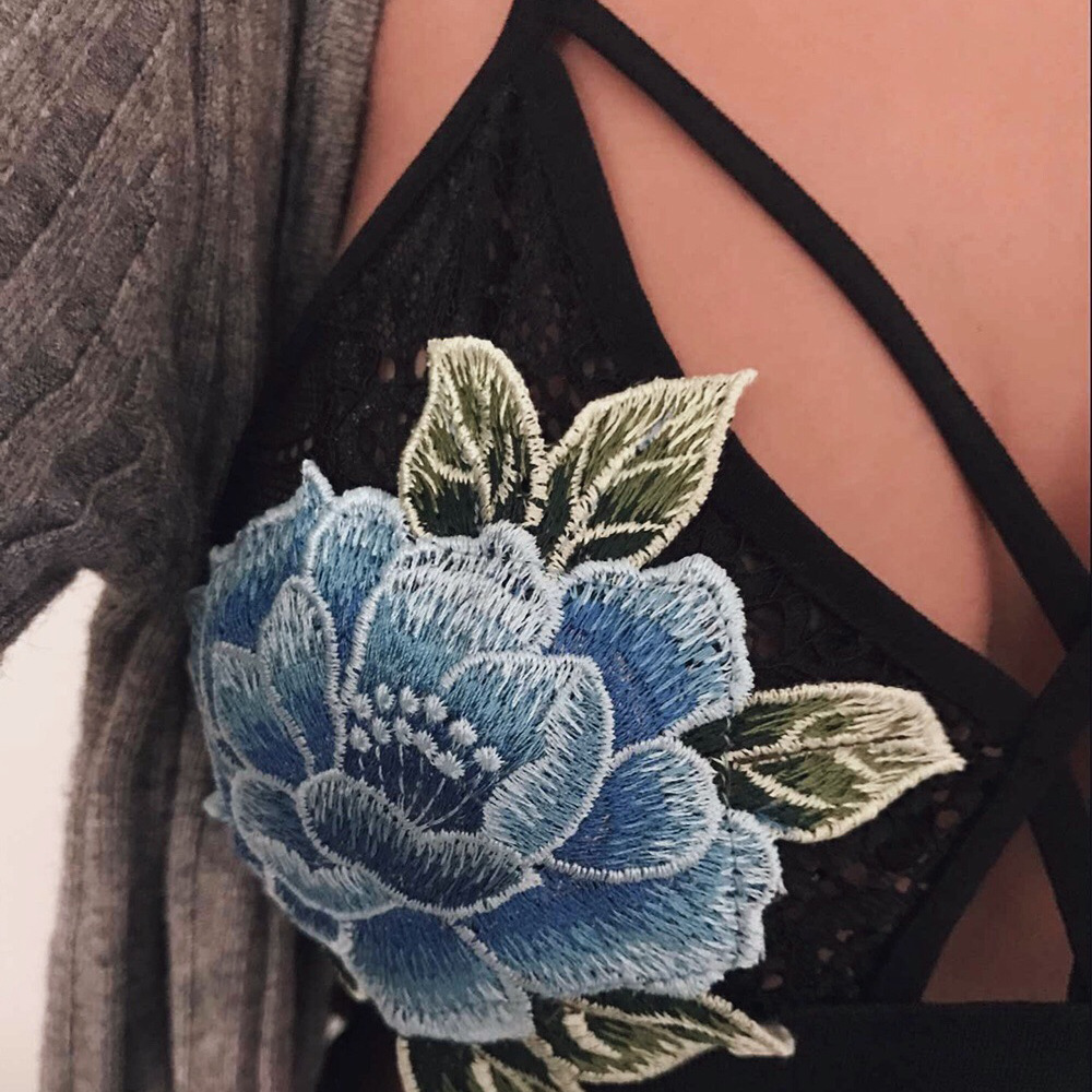 The new sexy lace-embroidered flower bra from EABY Amazon AliExpress in Europe and America in 2017 Application Scenario