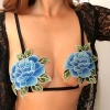 The new sexy lace-embroidered flower bra from EABY Amazon AliExpress in Europe and America in 2017 details Picture
