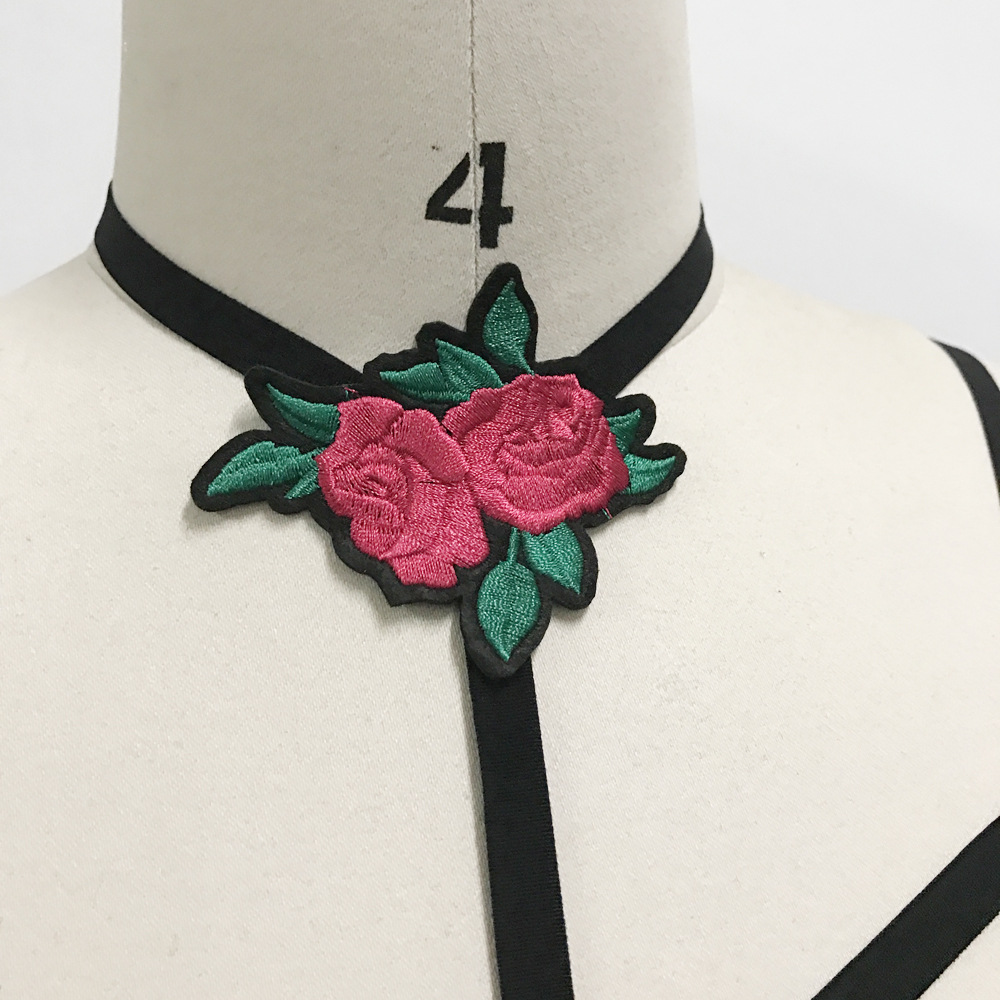 The new sexy lace-embroidered flower bra from EABY Amazon AliExpress in Europe and America in 2017 Specification image