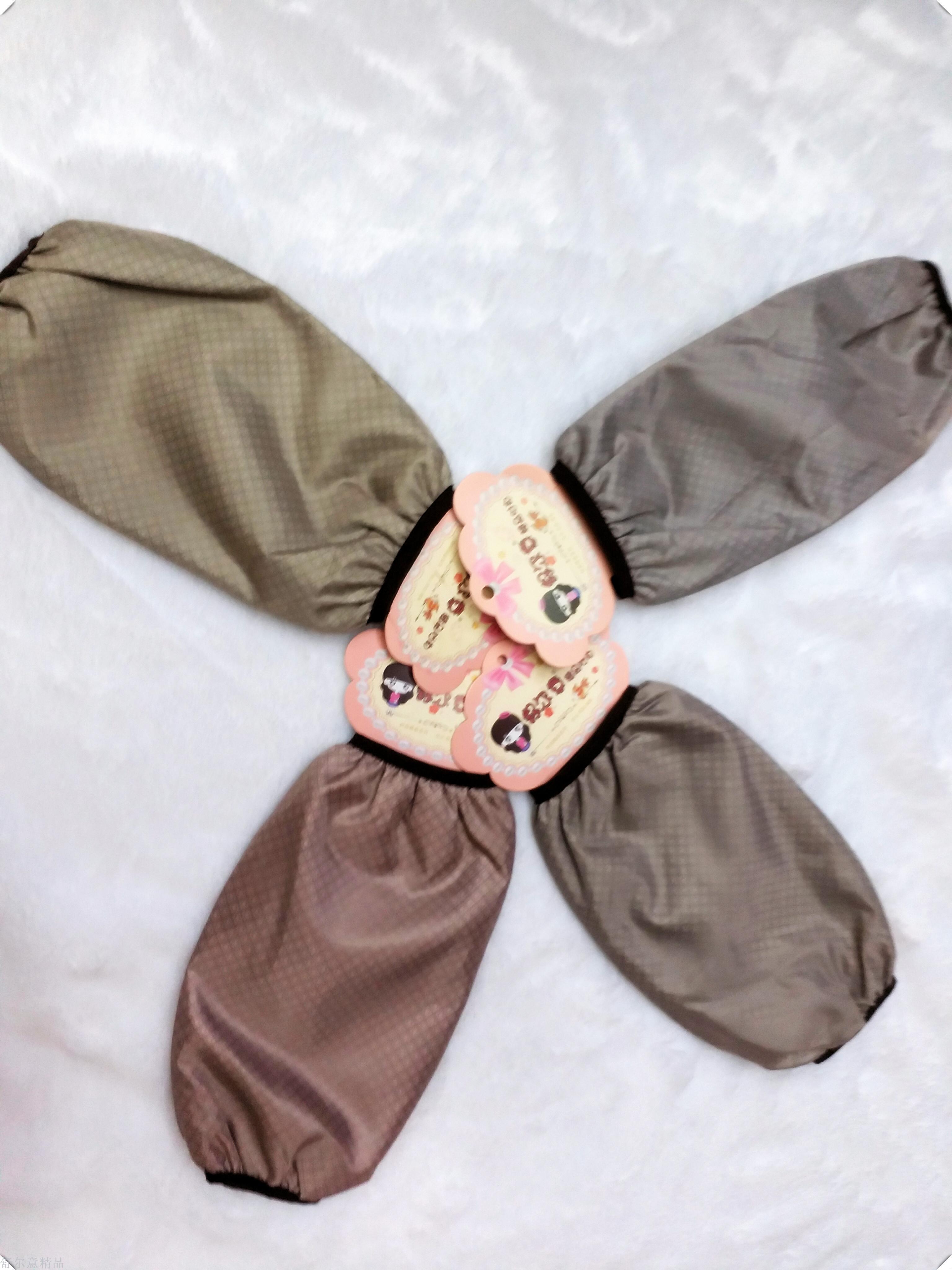 Double Waterproof Embroidered Cartoon Fashion Sleeves details Picture