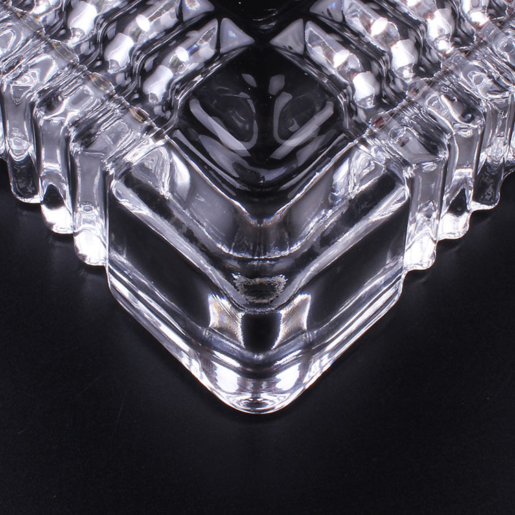 1016四方玻璃烟灰缸 青苹果烟缸 烟缸义乌日用品 工艺品详情图4